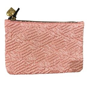IPSY Pink Satin Mini Bag  5” x 7”